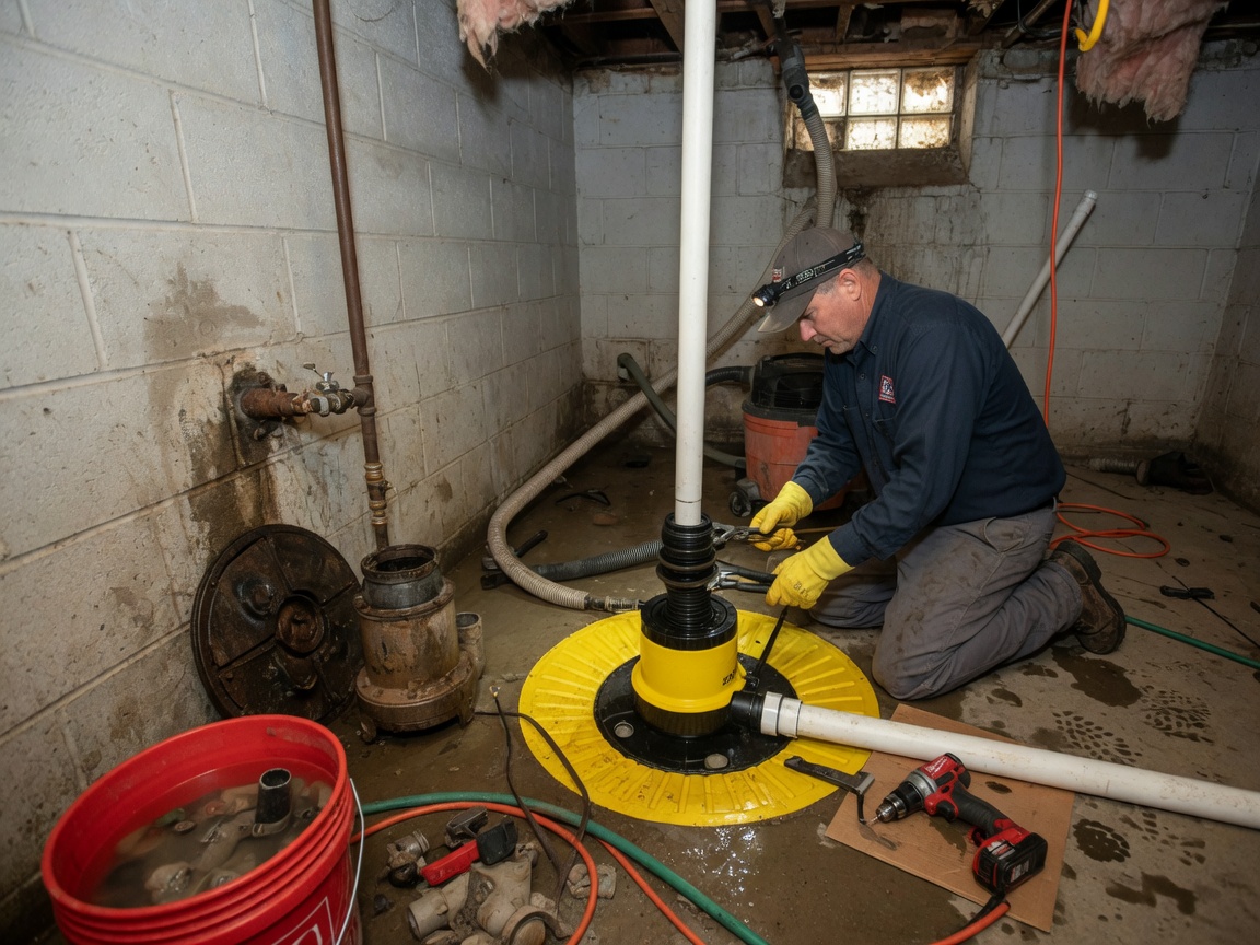 Sump Pump Replacement in Fort Wayne